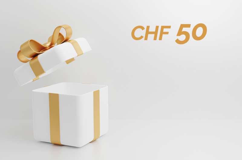 Wertgutschein von CHF 50