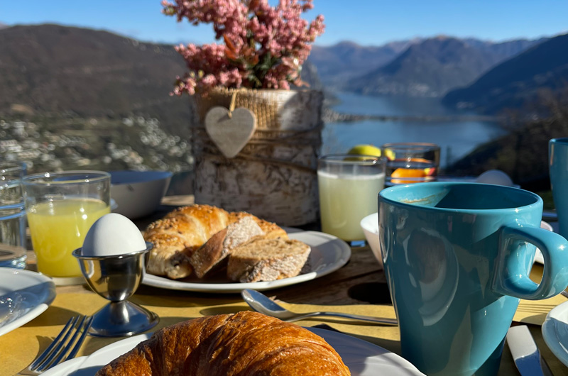 Colazione vista lago ed ingresso alla Spa per due persone