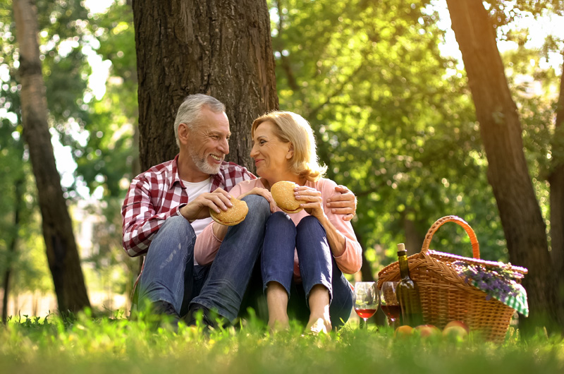 Picnic nella natura del Serpiano per due persone